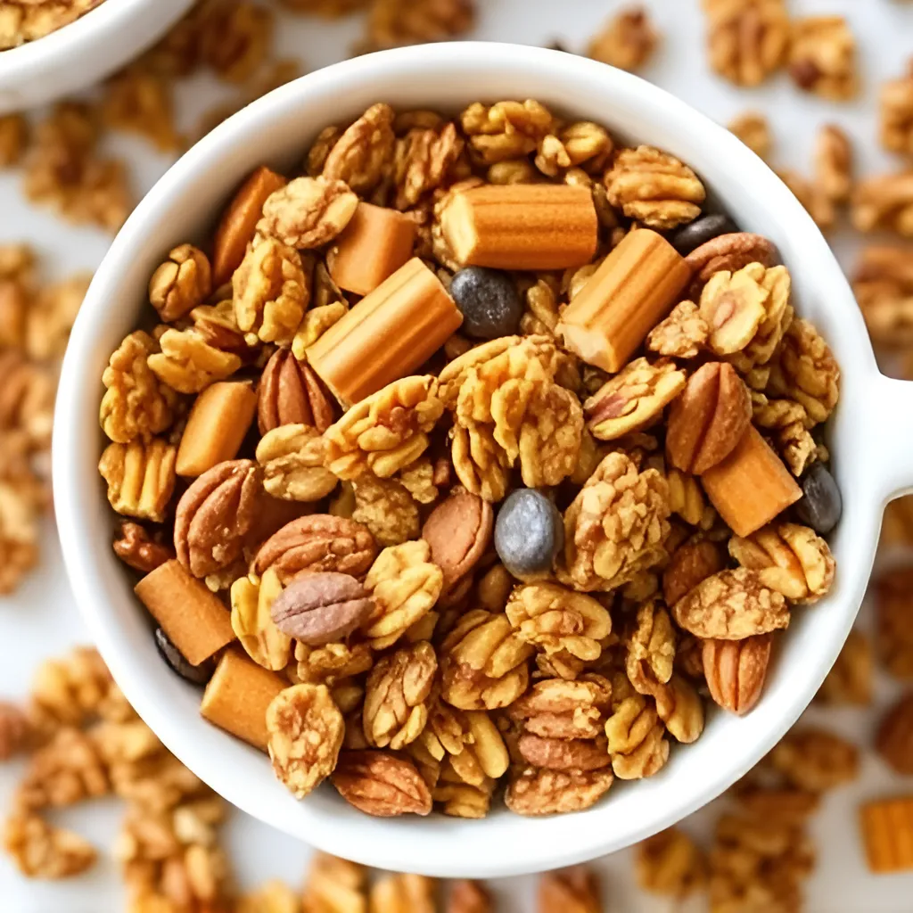 Pumpkin Spice Granola #Gluten-Free Granola #Sweet and Spicy Breakfast