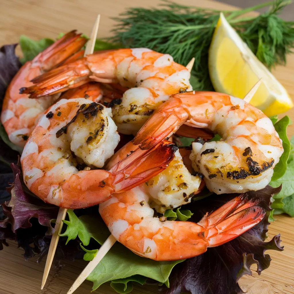 Grilled Shrimp Cocktail
