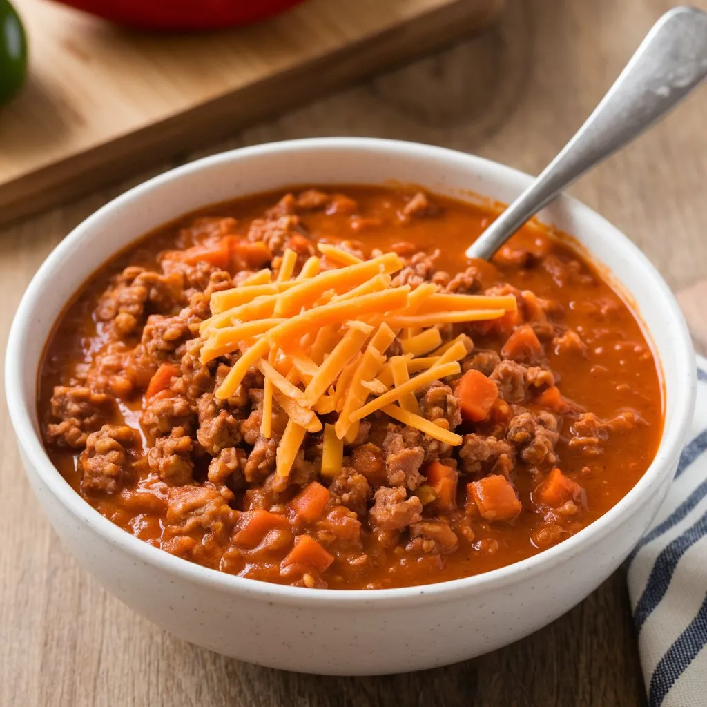 Ground Beef and Sweet Potato Chili
Easy Slow Cooker Ground Beef Recipes Your Family Will Love