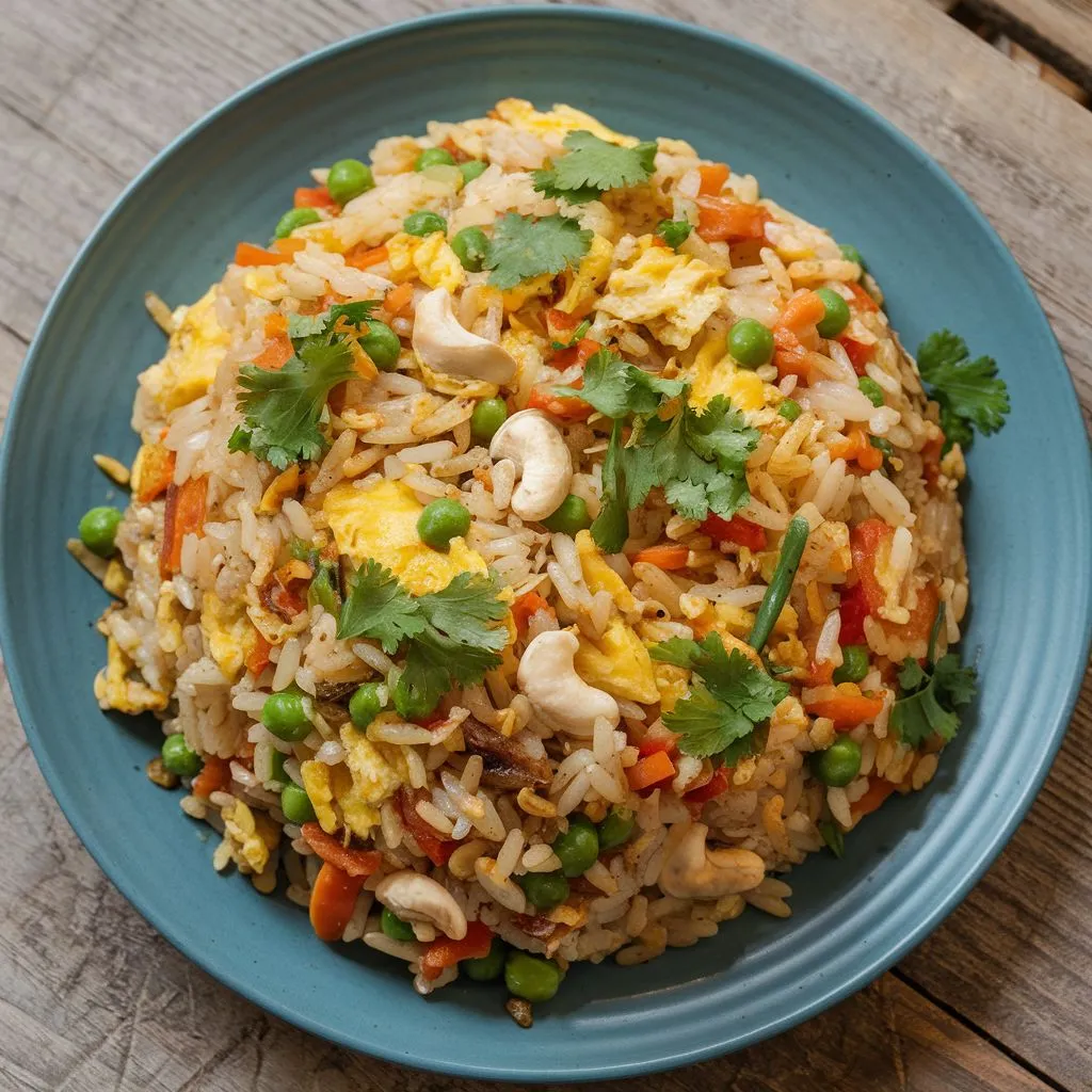 Indian Style Vegetable Fried Rice
Fried Rice