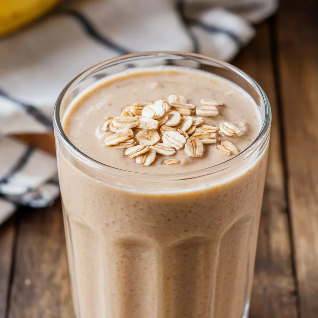 Peanut Butter Oatmeal Smoothie