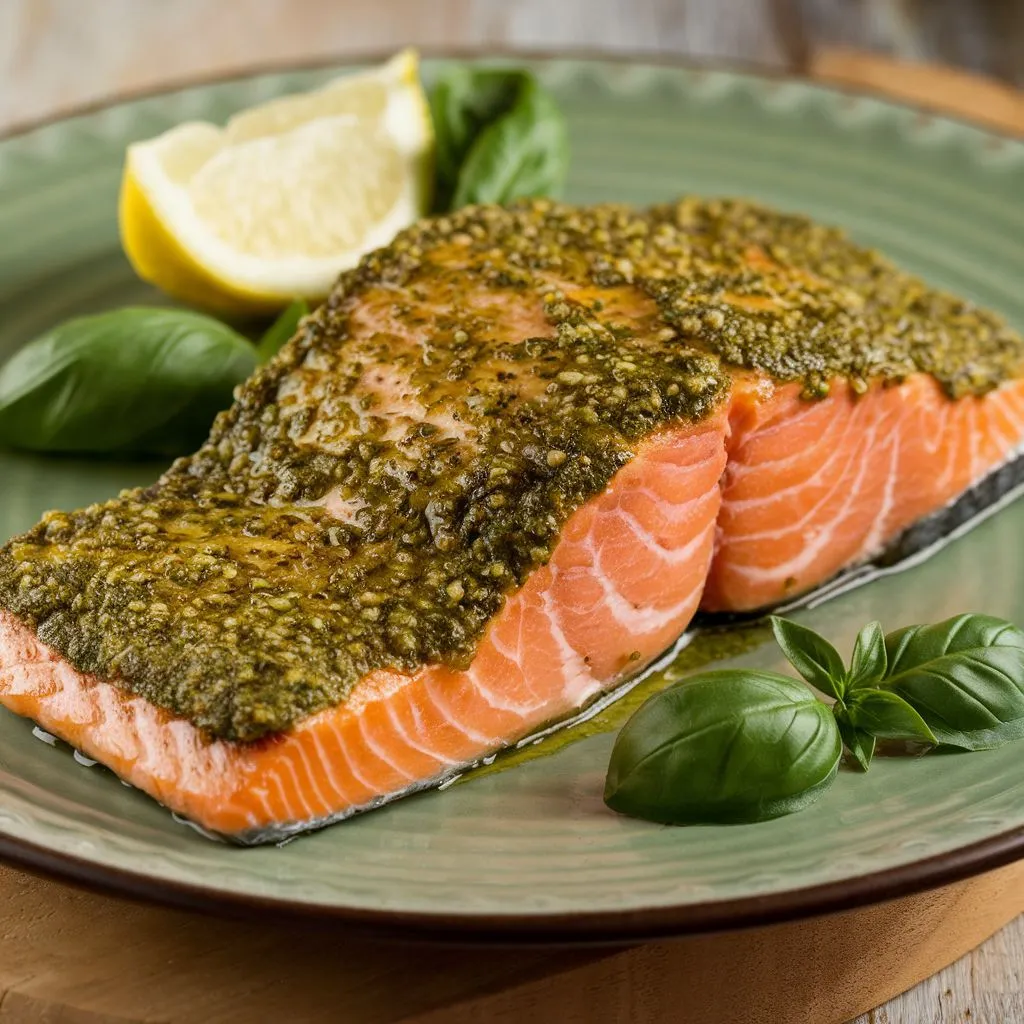 Pesto-Crusted Salmon Recipe
Mediterranean diet salmon recipes
How to bake salmon without drying it out
Instant pot salmon recipes for quick meals
High-protein salmon salad recipes
Best side dishes for salmon recipes
