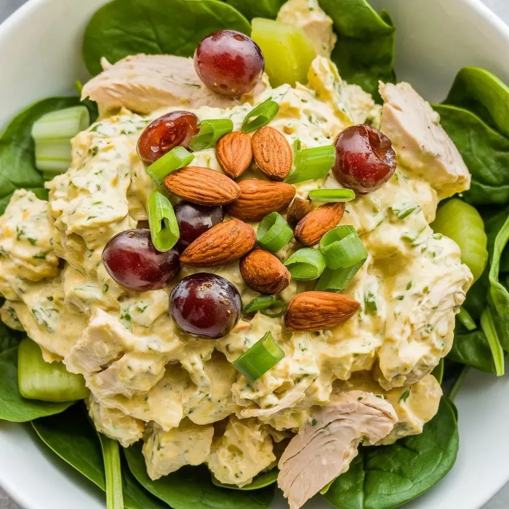 Pinch of Yum's Goddess Curry Chicken Salad