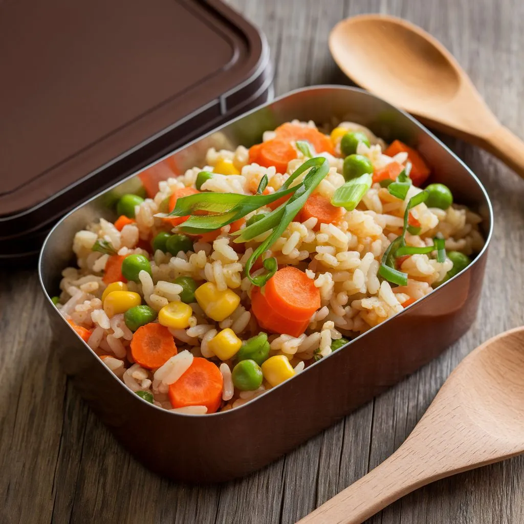 Quick Lunchbox Veg Fried Rice
#FriedRiceRecipe
#EasyFriedRice
#HomemadeFriedRice