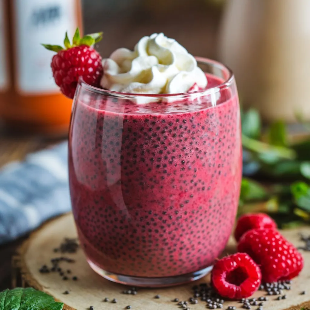 Raspberry Chia Smoothie