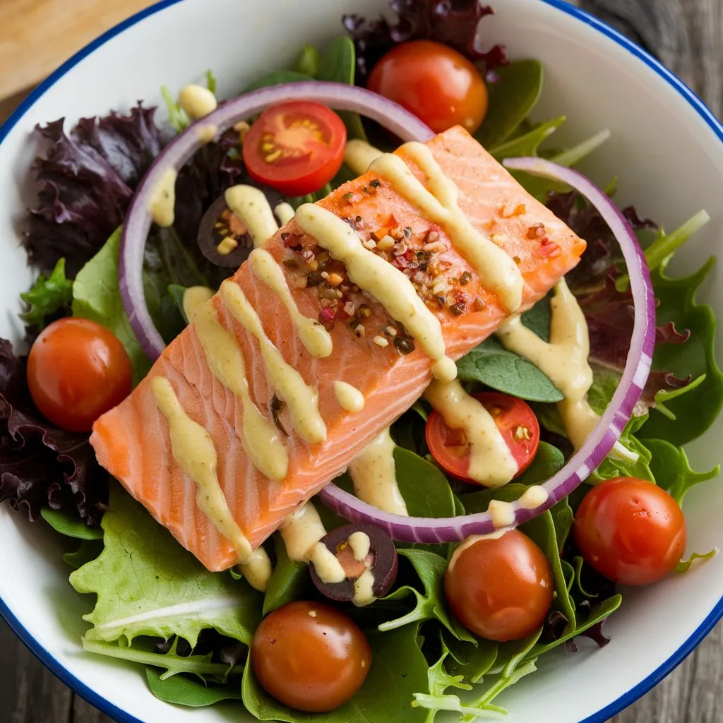 Salmon Salad Recipe
Oven-roasted salmon with herbs
High-protein salmon meal ideas
Salmon recipes for weight loss