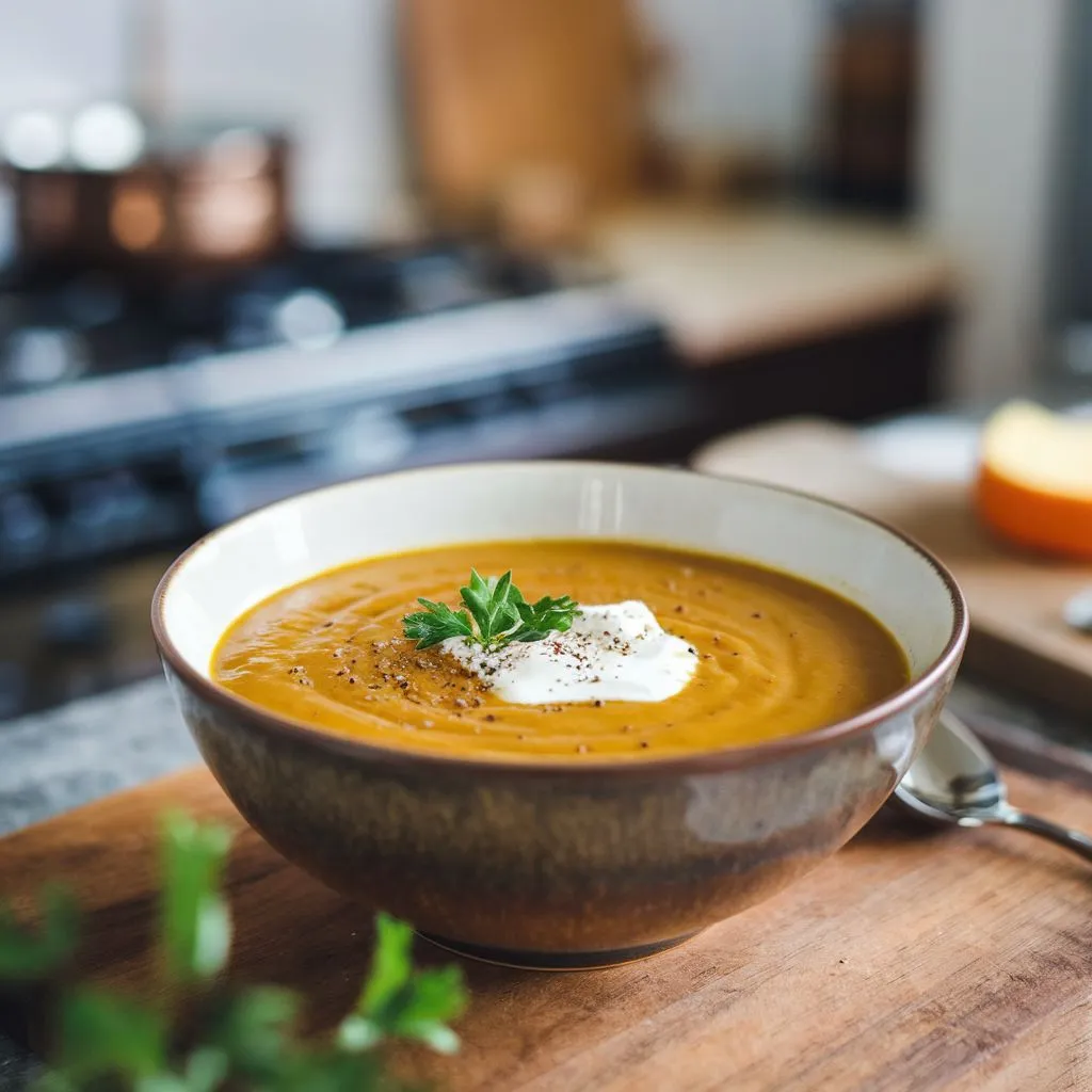 Smoked Pumpkin Soup