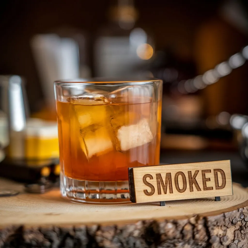 Smoked Old Fashioned with Maple Syrup
How to add smoke to cocktails without a smoker
Smoked Old Fashioned with smoked ice cubes
Advanced techniques for Smoked Old Fashioned drinks