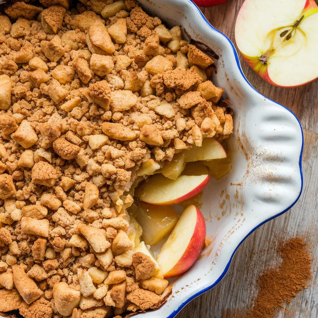 The BEST Apple Crisp Recipe
"Desserts with apples and cinnamon"
"Simple recipes for apple crumble or crisp"
"Quick apple desserts with pantry staples"