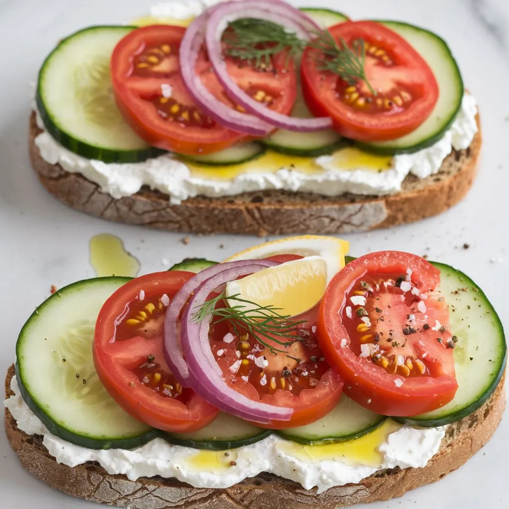 Veggie Packed Toast