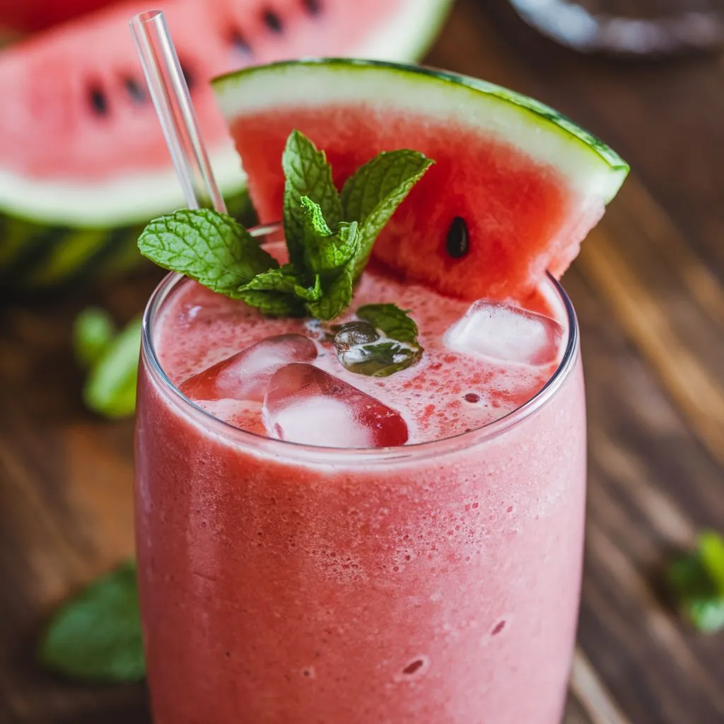 Watermelon Mint Smoothie