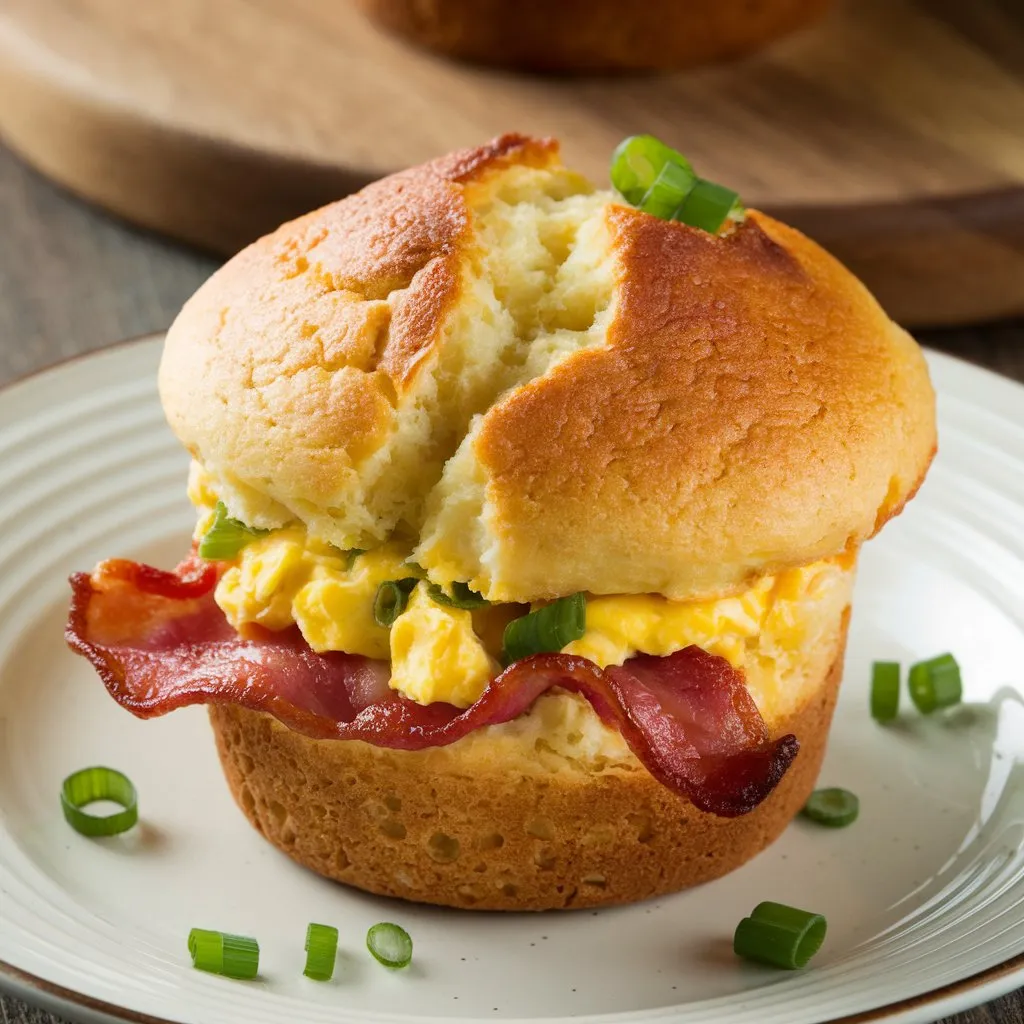 Bacon and Egg Muffins