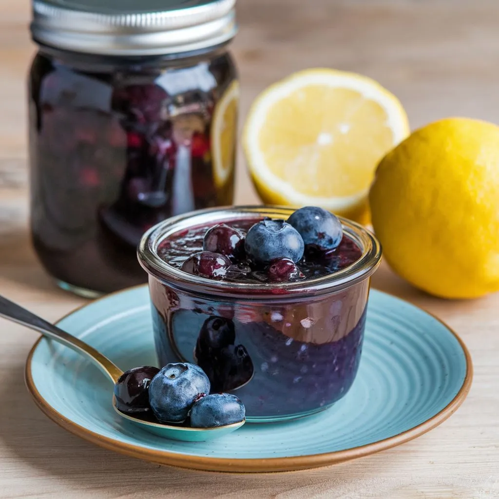 Blueberry Lemon Jam Recipe Sure Jell Recipes #MakingJam
#SureJellJamRecipes
#JellyAndJam
