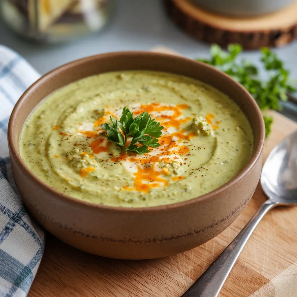 Creamy Broccoli Cheddar Soup