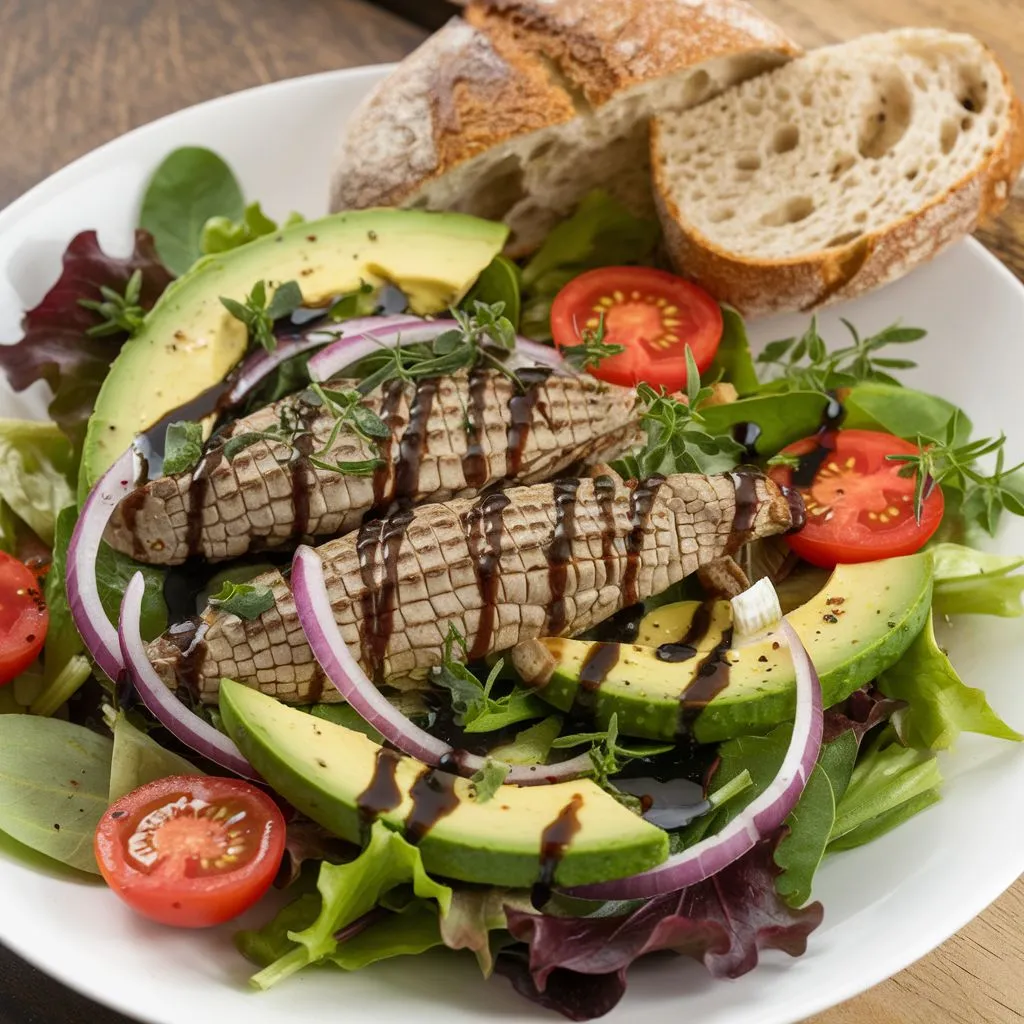 Crocodile Salad Recipe