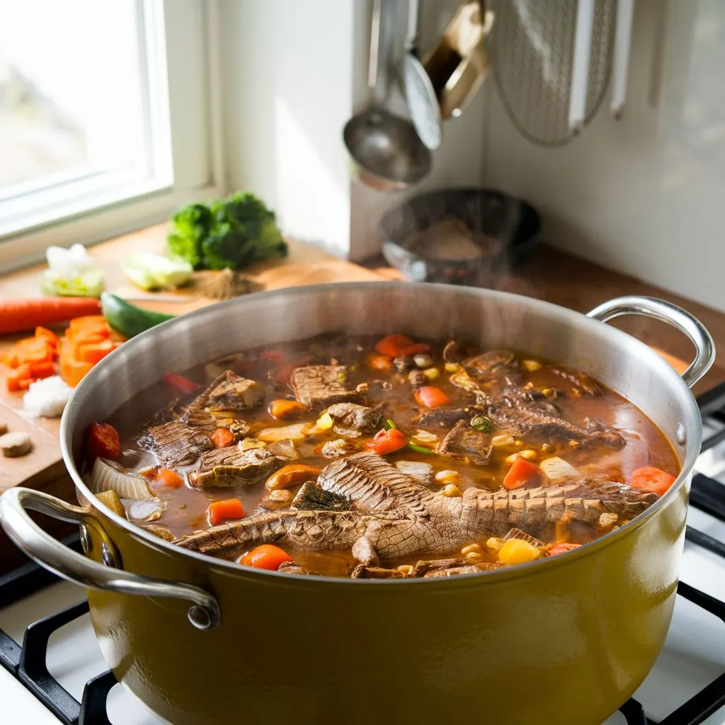 Crocodile Stew Recipe