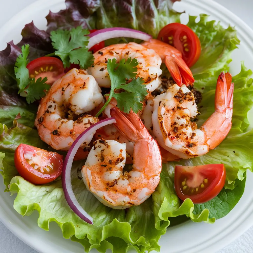 Grilled Shrimp Salad