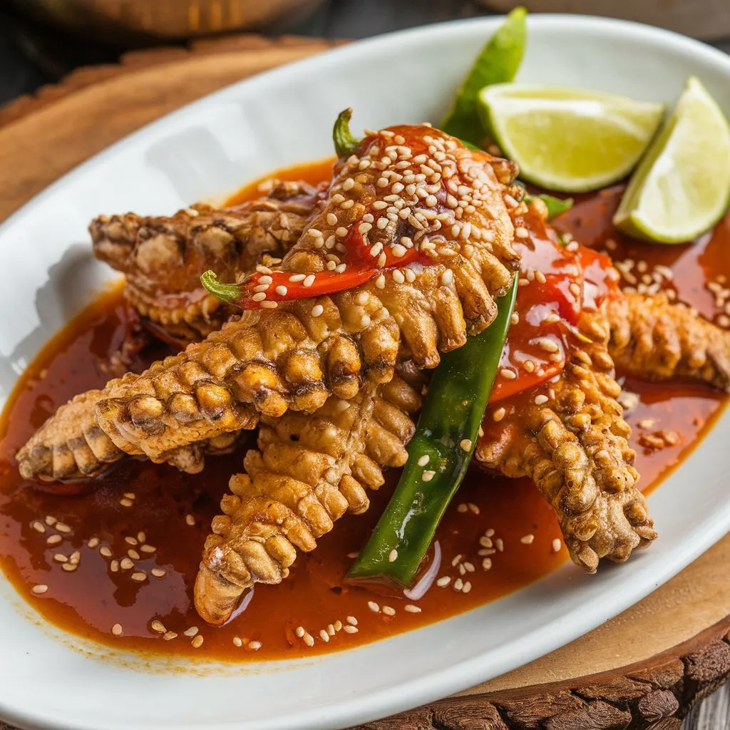 Spicy Crocodile Wings Recipe