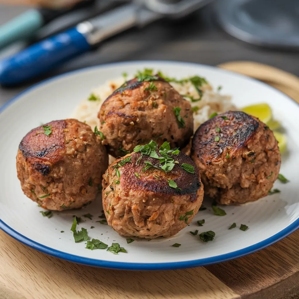 Camel Meat Kofta (Meatballs)