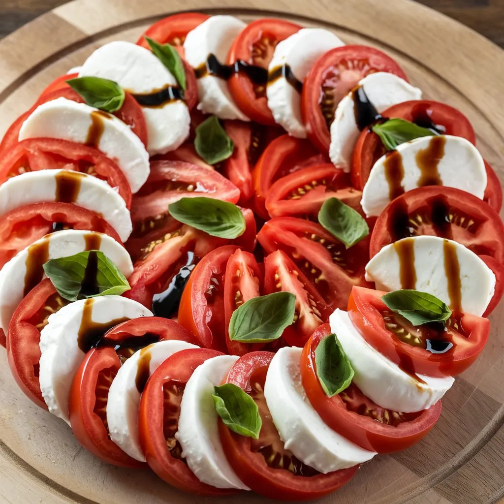 Caprese Salad Recipe #InstantDinner
#QuickBreakfastIdeas #QuickRecipesForBusyPeople
#5MinuteHealthyMeals