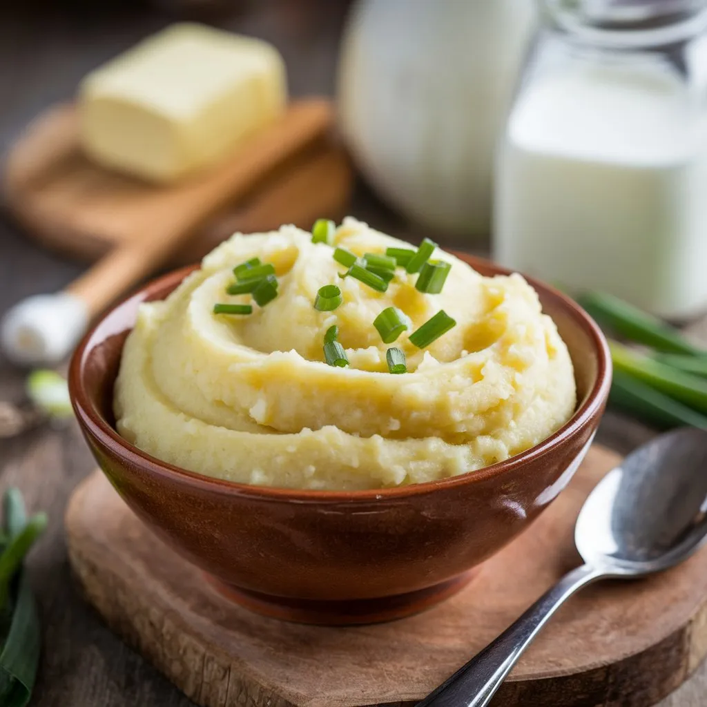 Classic Creamy Mashed Potatoes
#PotatoHeaven
#Spudtastic
#PotatoGoals
#PotatoGoodness
#PotatoParadise