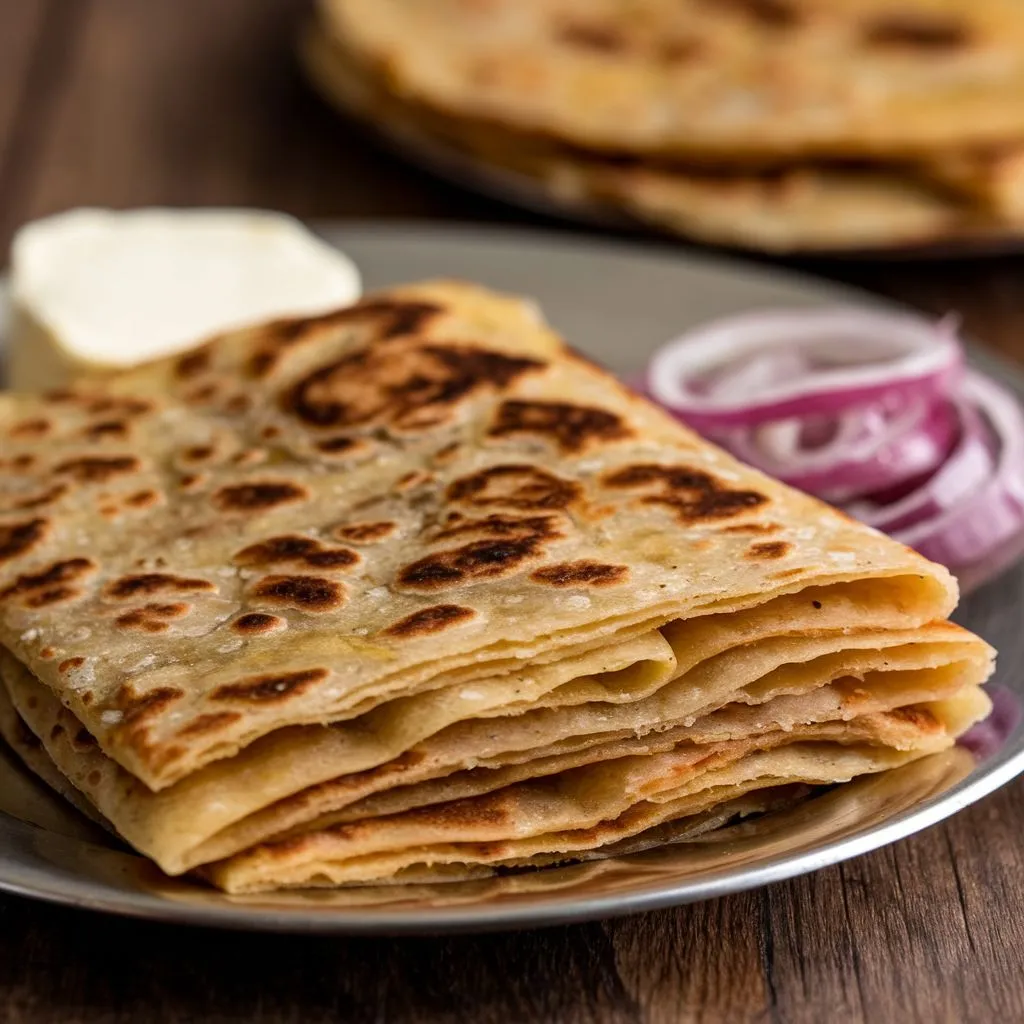 Classic Punjabi Aloo Paratha
#PunjabiAlooParatha #StuffedFlatbread #IndianBreakfast #DesiFlavors