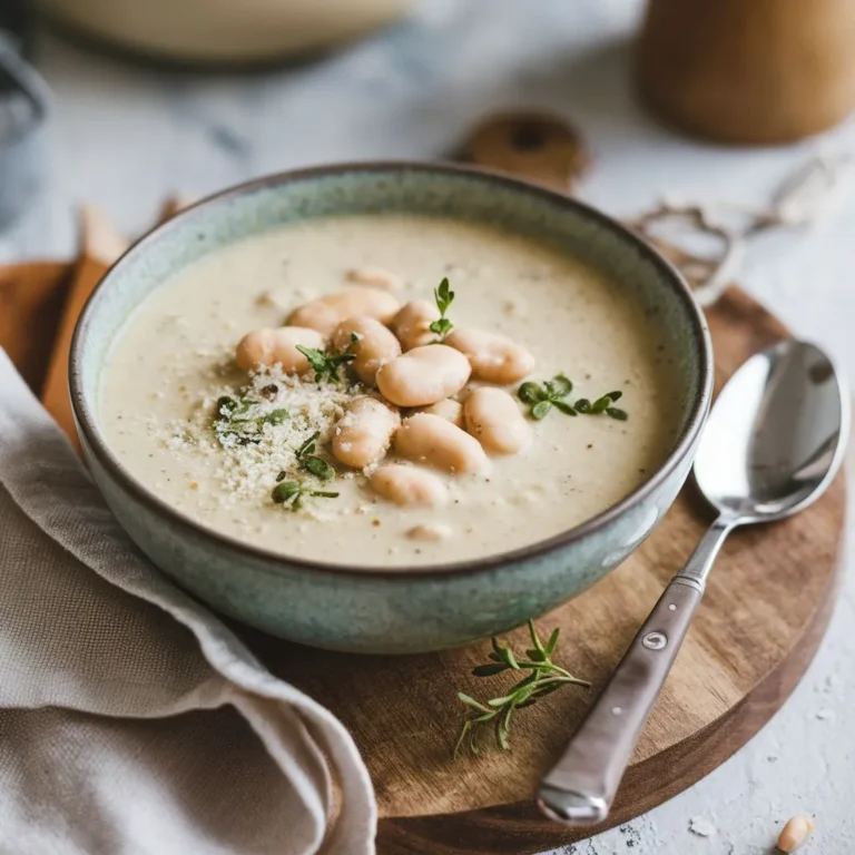 Creamy Ceci Bean Soup