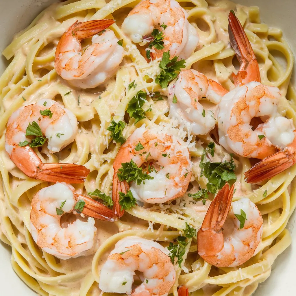 Creamy Shrimp Scampi Pasta Recipe
#SpecialOccasionRecipes #LoveInEveryBite