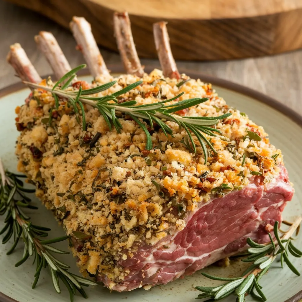 Herb-Crusted Rack of Lamb Recipe
#EasyGourmetRecipes #ValentinesDayDinner #DateNightRecipes