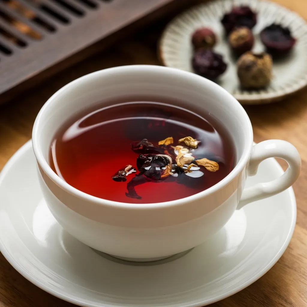 Omija Tea (Five-Flavored Berry Tea, 오미자차)
#KoreanCulinaryDelights
#KoreanFoodBlogger
#KoreanDrinkLovers
#KoreanFoodRecipes
#KoreanSips
#KoreanCuisineLove