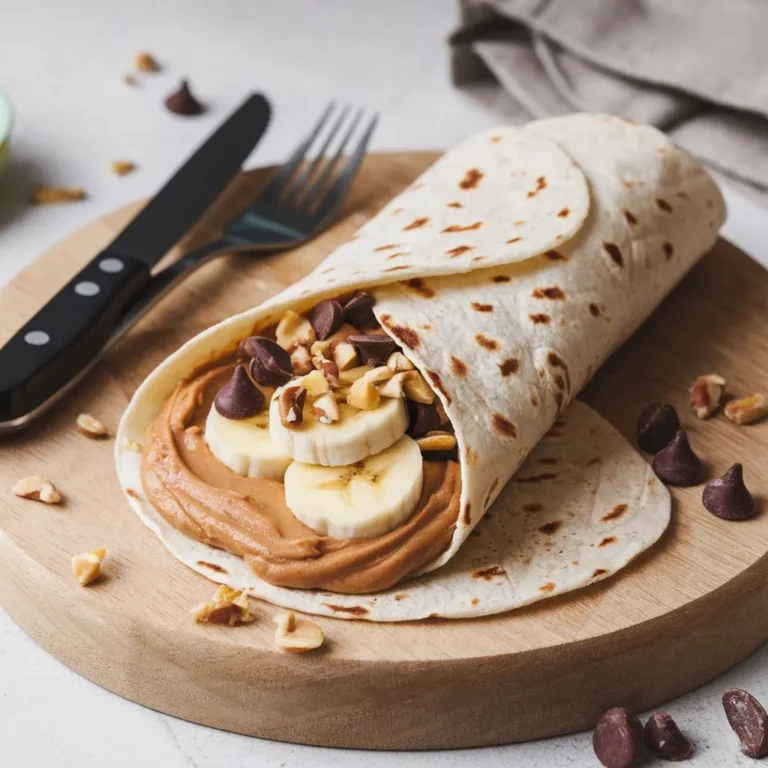 Peanut Butter Banana Wrap Recipe