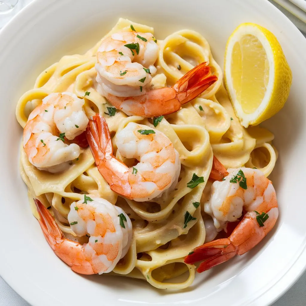 Shrimp Scampi Pasta 🍝🍋
#ShrimpAndGritsRecipe
#ShrimpLover
#SouthernEats
#SeafoodLoversDelight
#CheesyComfortFood