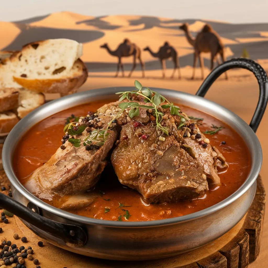 Traditional Camel Meat Stew
#CamelShawarma
#ExoticFlavors
#WildGameRecipes
#CulinaryAdventure
#HealthyMeatOptions