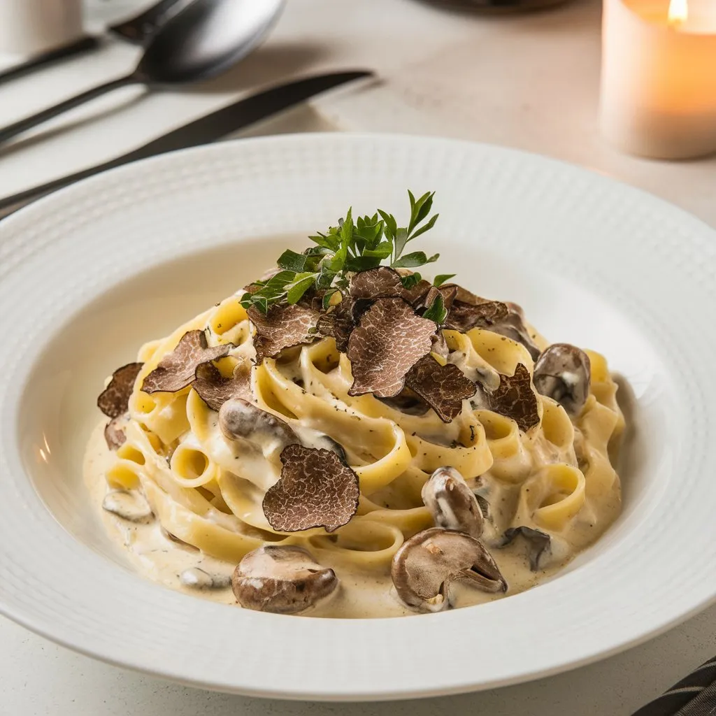 Truffle Pasta
#BestTrufflePasta
#RestaurantStylePasta
#PastaNight
#FoodieFavorites
#IndulgentEats