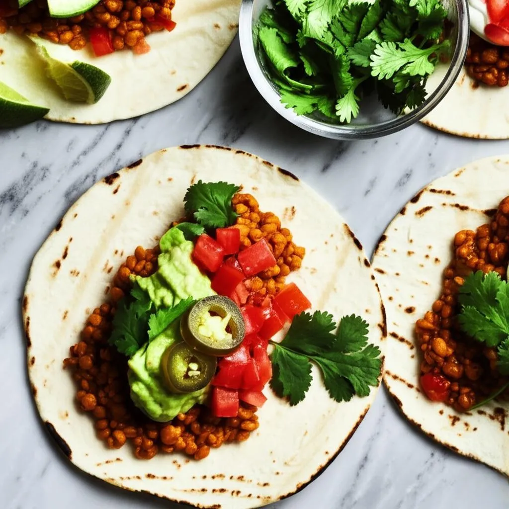 Vegan Lentil Taco Recipe #WholesomeLentilTacos
#MexicanVeganEats
#VeganProteinTacos
#GuiltFreeTacos