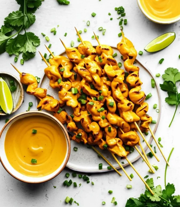 How to Make Thai Chicken Satay – Juicy, Smoky & Irresistible!