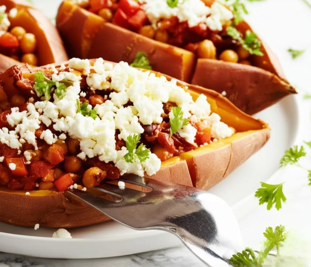 Sweet Potatoes #ComfortFood #SweetPotatoFries #VeganRecipes 