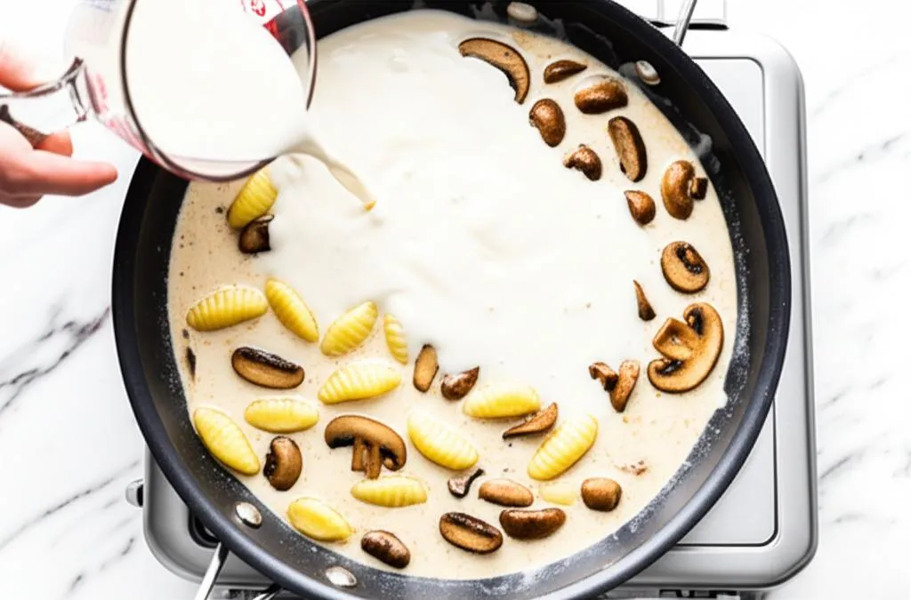 Creamy Mushroom Gnocchi Recipe