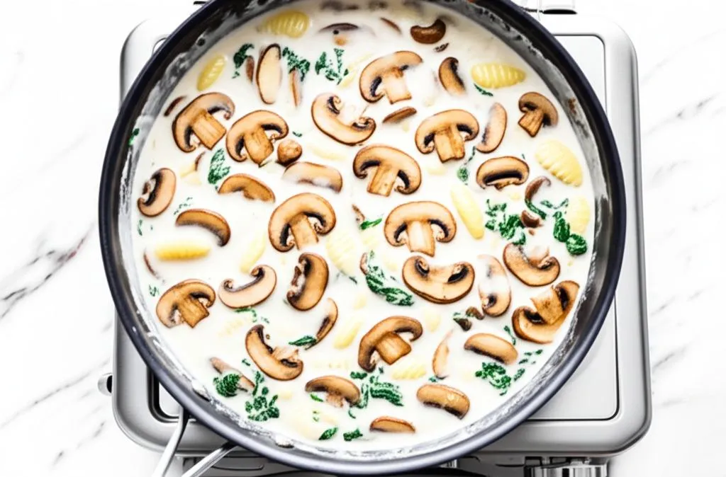 Creamy Mushroom Gnocchi Recipe