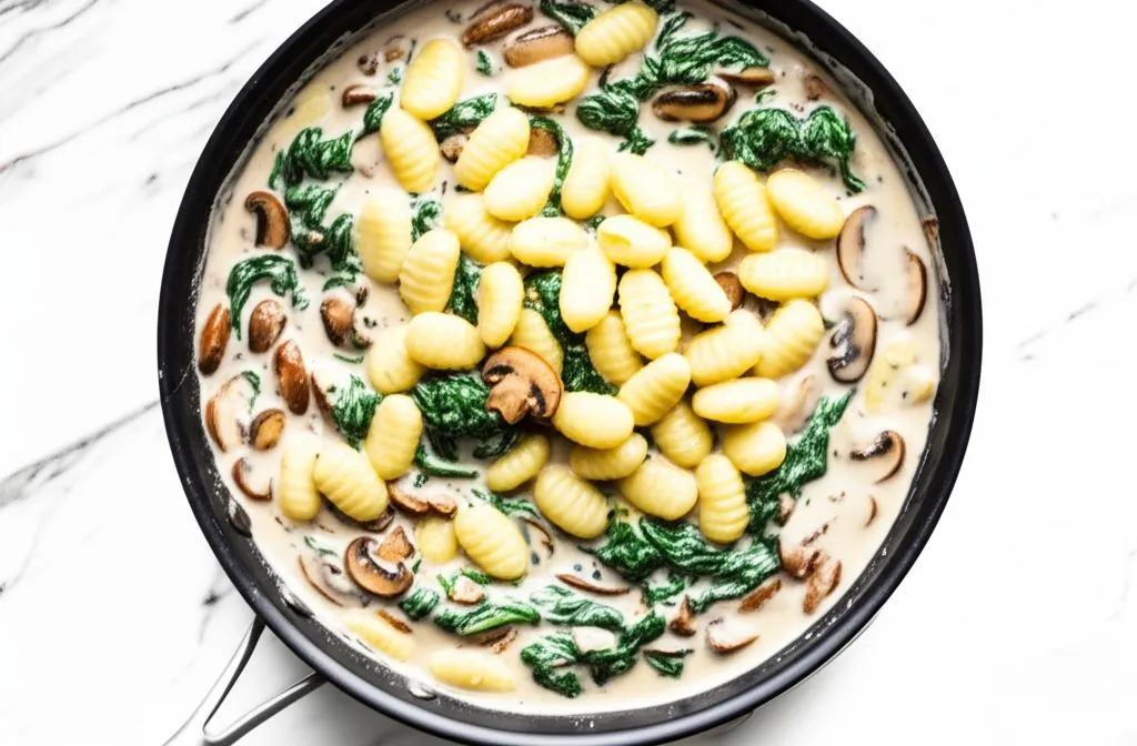 Creamy Mushroom Gnocchi Recipe