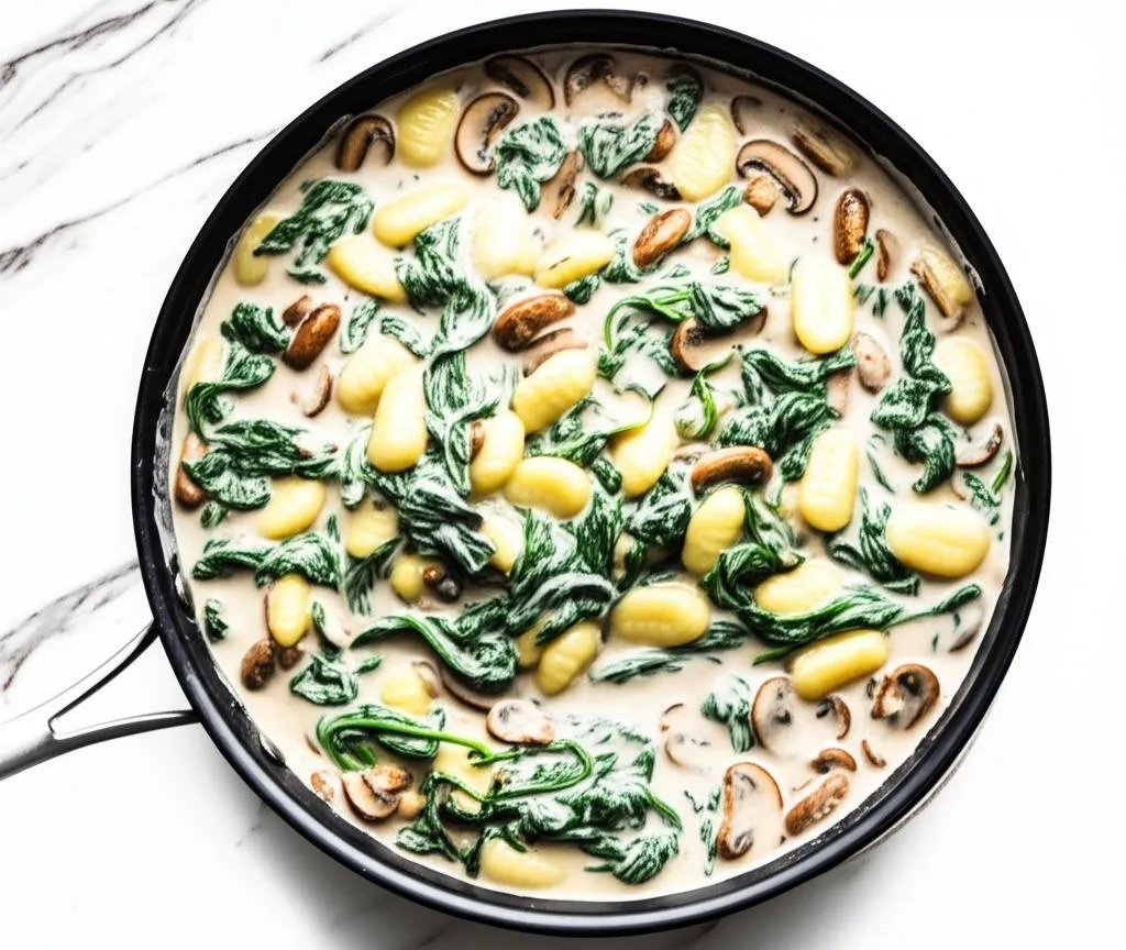 Creamy Mushroom Gnocchi Recipe