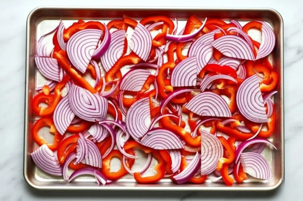Sheet Pan Shrimp Fajitas Recipe
