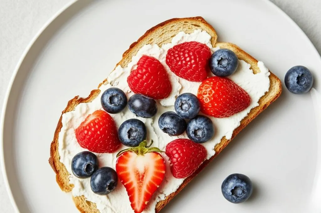 Cottage Cheese Toast Recipe #CottageCheeseLove
#LowCalorieSnack
#ToastInspiration
#BalancedEating
#BreakfastGoals