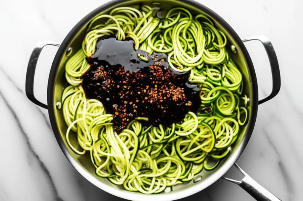 Zucchini Noodle Pad Recipe