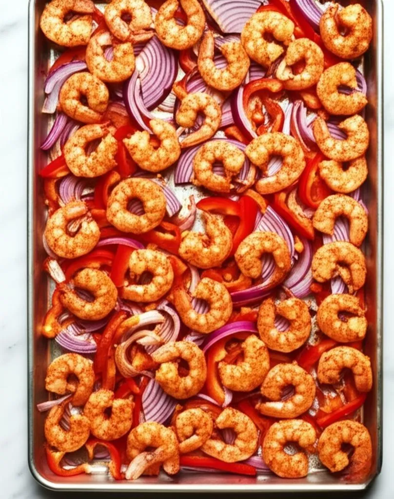 Sheet Pan Shrimp Fajitas Recipe
#MexicanFlavors #SheetPanCooking #TastyFajitas