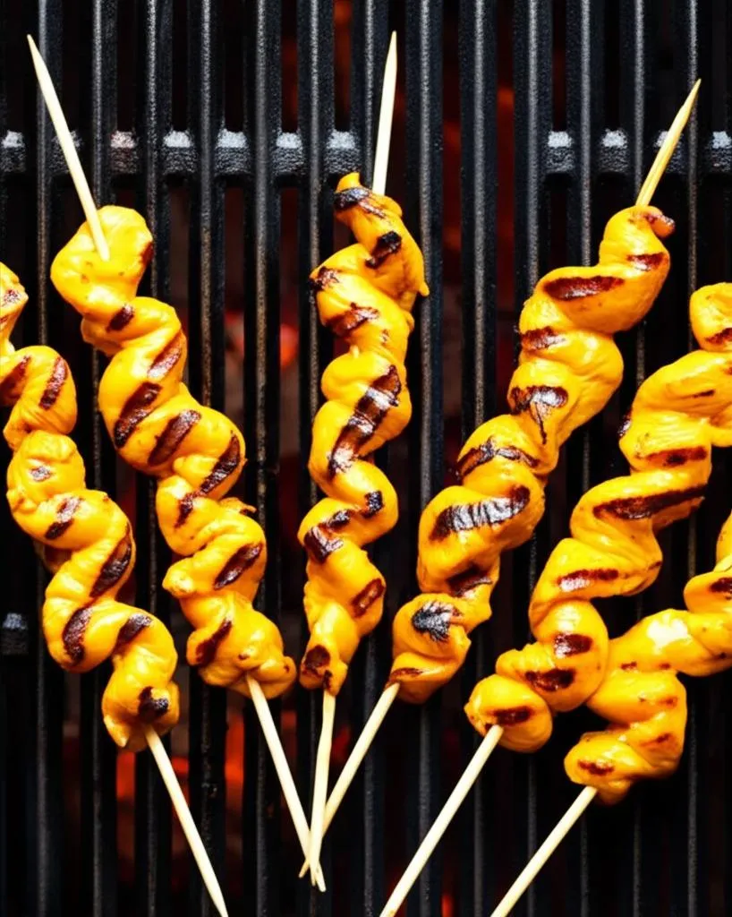 Thai Peanut Chicken Satay Recipe