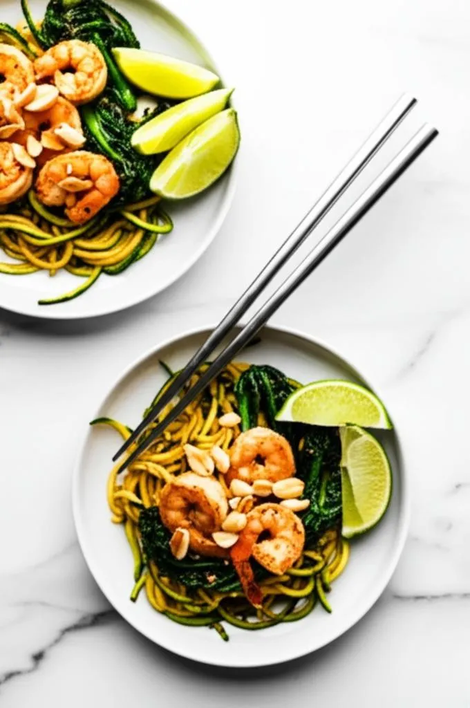 Zucchini Noodle Pad Recipe