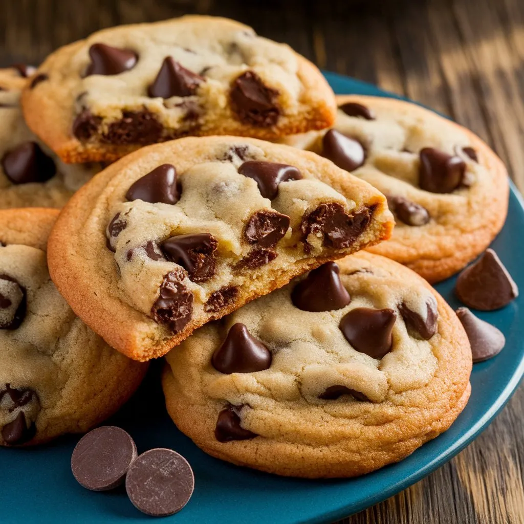  Best Chocolate Chip Cookies – Crispy edges, chewy centers, pure perfection! 🍪🤤
