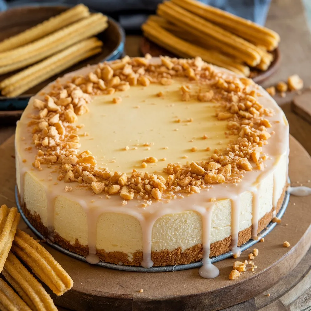 Classic Churro Cheesecake
#SweetToothSatisfaction
#FoodieFavorites
#BestDessertEver
#CheesecakeAddict
#DeliciousDesserts
#TastyTreats