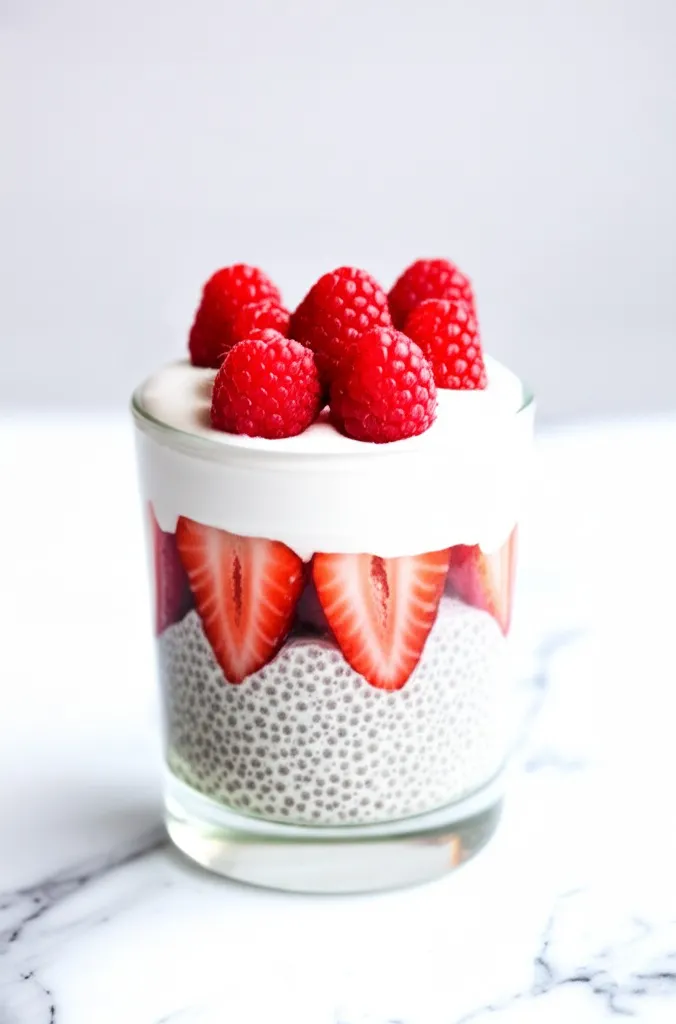 Chia Pudding Parfait Recipe SuperfoodParfait
#CleanEatingRecipe
#NoBakeBreakfast